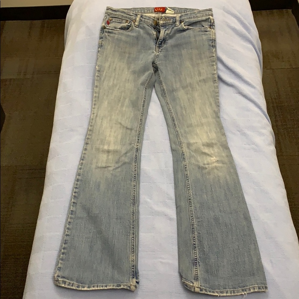 TILT brand jeans, size 5 Long Skinny bootcut